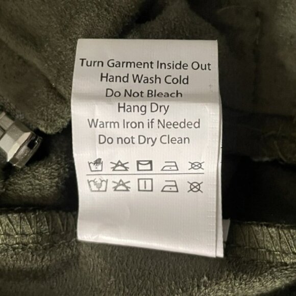 Hard Rock Cafe Tampa Olive Green Velvet-Feel Bomber Jacket Full Zip Medium Soft - Picture 11 of 13